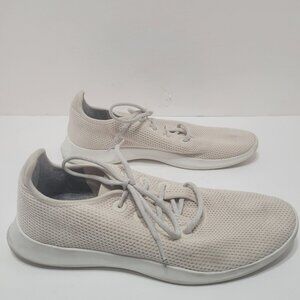 Allbirds Tree Runners Beige White Shoes - Mens 14 (47 EUR)